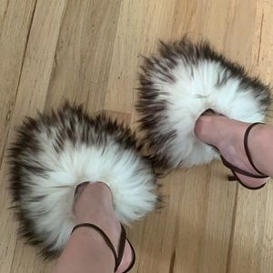 Fluffy heels